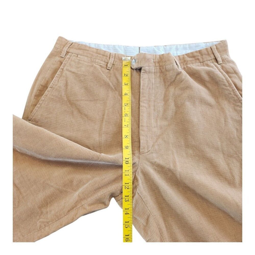 Valentini Mens Corduroy Golf Coastal Pants Made In Italy 100% Cotton Size US 36 - Picture 5 of 10